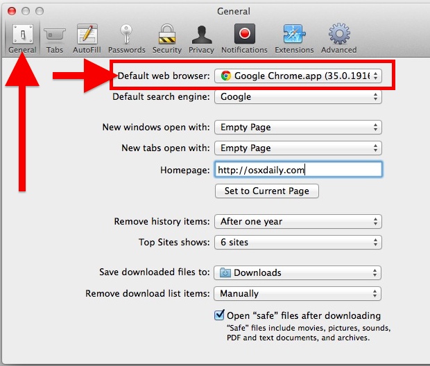 Safari for mac update